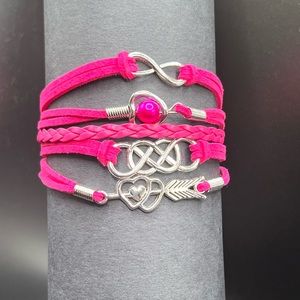 Retro Vintage Leather Rope Woven Bracelet